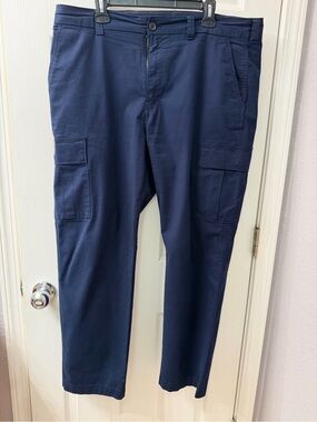 Banana Republic Cargo Pants Men’s Slim Straight 38 x 32 Navy